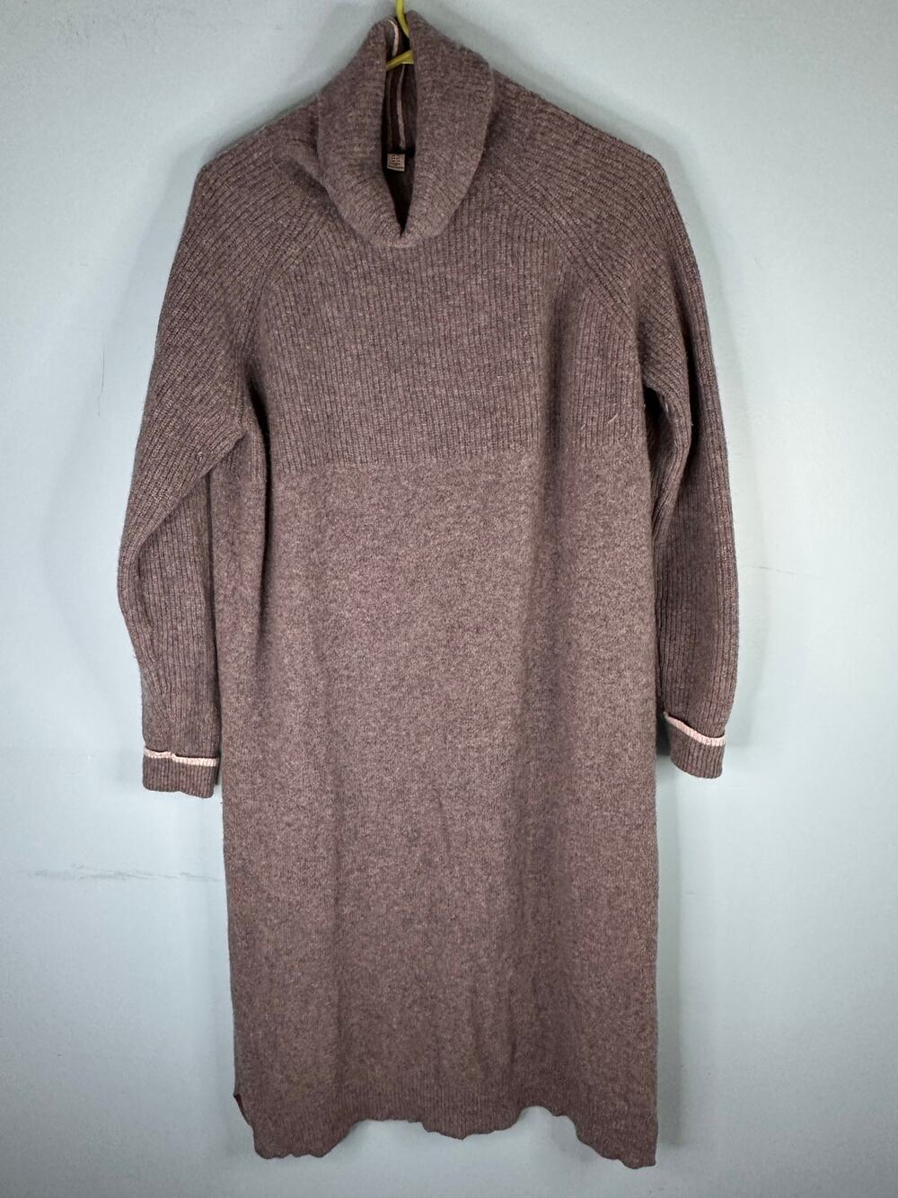 Joules gray wool cashmere blend sweater midi dress Size 10